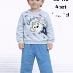 Komplety DZIECIĘCA SIZE 92-110_ paczka 4szt _1 kolor 3639208
