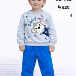 Komplety DZIECIĘCA SIZE 92-110_ paczka 4szt _1 kolor 3639211