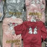 Komplety DZIECIĘCA SIZE 9-24 m_ paczka 4szt _1 kolor 3639216