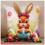 POSZEWKA welurowa 3D Rozmiar: 40x40cm _ paczka 12 szt_MIX kolor 6774244