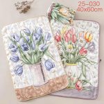 Ścierki w mikrofibra Rozmiar : 40/60cm_Paczka : 20szt / mix wżoru 1028195