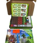 108EL KLOCKI MAGNETYCZNE BLOKI MINECRAFT DUŻY ZESTAW DLA DZIECI 9193746