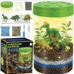 DINOZAURY TERRARIUM OGRÓD W SŁOIKU LAMPKA NOCNA ZESTAW EDUKACYJNY NASIONA 2319784