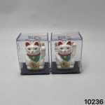 Kot Szczęścia MANEKI NEKO Figurka Solarna 2319834