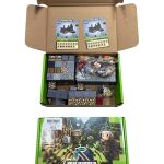 128EL KLOCKI MAGNETYCZNE BLOKI MINECRAFT DUŻY ZESTAW DLA DZIECI 2324393