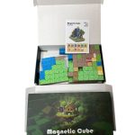 128EL KLOCKI MAGNETYCZNE BLOKI MINECRAFT DUŻY ZESTAW DLA DZIECI 2324396