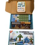 144EL KLOCKI MAGNETYCZNE BLOKI MINECRAFT DUŻY ZESTAW DLA DZIECI 2324397