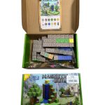 128EL KLOCKI MAGNETYCZNE BLOKI MINECRAFT DUŻY ZESTAW DLA DZIECI 2324402
