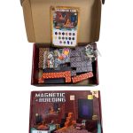 128EL KLOCKI MAGNETYCZNE BLOKI MINECRAFT DUŻY ZESTAW DLA DZIECI 2324403
