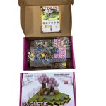 128EL KLOCKI MAGNETYCZNE BLOKI MINECRAFT DUŻY ZESTAW DLA DZIECI 2324405