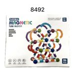 Klocki Magnetyczne z Rurkami 86 el 2324407