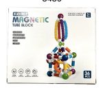 Klocki Magnetyczne z Rurkami 36 el 2324409