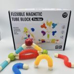 Elastyczne Magnetyczne Rurki do budowania Tube Block 26 elem 2324412