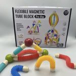 Elastyczne Magnetyczne Rurki do budowania Tube Block 36 elem 2324413