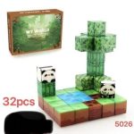32pcs Klocki magnetyczne Minecraft 2324421