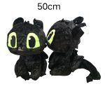 Maskotka smok czarne 50 cm 2324798