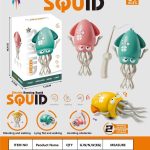 INTERAKTYWNA TAŃCZĄCA ZABAWKA OŚMIORNICA DLA DZIECI ŚWIECĄCA SQUID RUCHOMA 2324838