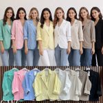 Marynarki DAMSKA _Size uni _paczka 12 szt_mix kolor 8340661
