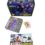 D KLOCKI MAGNETYCZNE MINECRAFT KLOCKI SZEŚCIANY 50 KLOCKÓW + 1 FIGURKI MOCNE 3595646