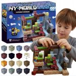 Klocki magnetyczne minecraft 220 elementów 5199963