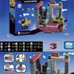 Klocki magnetyczne minecraft 184 elementów 5199964
