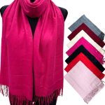 Szaliki Damskie_ paczka 12szt_ mix kolor 5697370