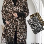 Szaliki Damskie_ paczka 12szt_ mix kolor 5697371