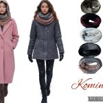 Kominy Damskie_ paczka 12szt_ mix kolor 5697416