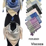 Szaliki Damskie_ paczka 12szt_ mix kolor 5697432