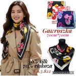 Szaliki Damskie_ paczka 12szt_ mix kolor 5697453