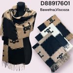 Szaliki Damskie_ paczka 12szt_ mix kolor 4546969