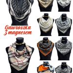 Szaliki Damskie_ paczka 12szt_ mix kolor 4546971