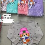 Bluzy DZIECIĘCA SIZE 98-110_ paczka 12szt _mix kolor 1425917