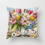 Poszewki na poduszki „” wielkanocne ” Rozmiar : 40/40cm_Paczka : 10szt 3619008