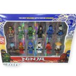 Zestaw 12 Figurek Klocki Ninja Minifigurki Figurki 2299776