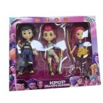 Zestaw figurek KPOP Demon Hunters 3 szt 8731611