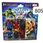 Figurki avengers 6 szt