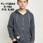 Bluza DZIECIĘCA size 8-16 lat_ paczka 5szt _1 kolor 2740137