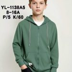 Bluza DZIECIĘCA size 8-16 lat_ paczka 5szt _1 kolor 2740138