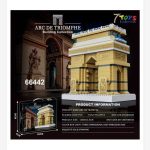 Zabawki Klocki ARC De Triomphe Building 1935+PCS