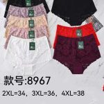 Majtki damskie _ Size 2-4XL_ paczka 24szt _mix kolor 3352729