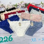 Majtki damskie _ Size XL-2XL_ paczka 24szt _mix kolor 3352754