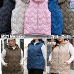 Kamizelki DAMSKA _ Size 3-7xl paczka 5szt _1kolor 3352950