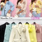 Marynarki Damskie _ Size uni _paczka 6szt_mix kolor 3353335