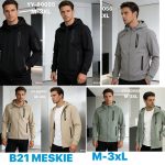 Kurtki MĘSKA _ Size M-3XL_ paczka 5szt _1Kolor 7837981