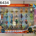 Zabawki Figurki Ninja 24PCS 9581078