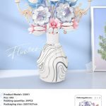 Zabawki Klocki Kwiaty 1154PCS 9581493