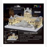 Zabawki Klocki Le Louvre Museum Building 3000+PCS 9581515