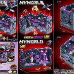 Zabawki Klocki Magnetic My World 9582107