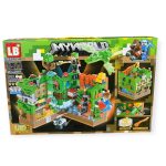Klocki Minecraft Zestaw Zielona Forteca 501 Elementów 7556894